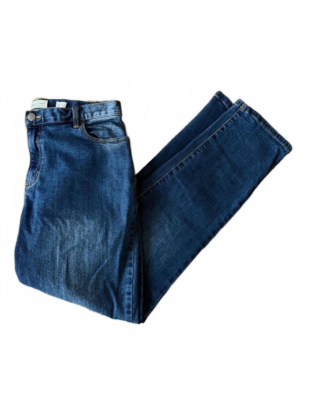 Coldwater Creek Women's Denim Jeans Size 12 Tapered Streetwear Urban City Chic